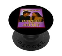 Romeo Juliet Movie Poster Shakespeare Now Playing Tragedy PopSockets Adhesive PopGrip