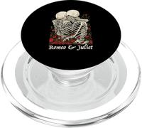 ROMEO & JULIET Skeleton Couple Hug Embrace Shakespeare Meme PopSockets PopGrip for MagSafe