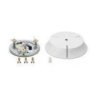 Romeo Moon/Soft S Ceiling Rosette White