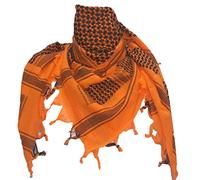RomeoTrading SHEMAGH SCARF ARMY ISSUE ARAB MILITARY FORCES SAS BIKER NECK WARMER (Orange)