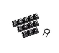 Romer-G Backlit keycaps for Logitech G910 G413 G512 G513 K840 GPRO G810 G413 G310 G613 Mechanical Keyboard 12-Key -Black