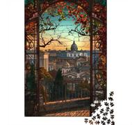 Romes Twilight View 1000 Piece Jigsaw, 38x26cm/1000pcs