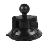 RomHaus Metal Suction Cup Base for RAM B Size 1"/25mm Ball Mount, Twist-Lock Composite, Super Suction Power, Mount Accessories for Windshield, Window, Smooth Surface, etc.