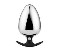 Romi Large Massive Metal Plug Personal Massager for Unisex Provide a Full Feeling Designed for Experienced or Intermediate Players (Medium)
