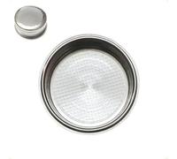 ROMIRUS 51mm Non Pressurized Filter Basket Double for Delonghi EM450.M Coffee Espresso Machine, Precision 500 Holes, 2-kops Easy Clean Filter