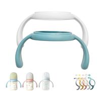 ROMIRUS Bottle Handles Compatible with Pigeon Glass PP Nursing Bottle Wide Neck | 2 Pack | Colors May be Vary
