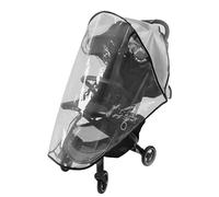 ROMIRUS Clear Stroller Rain Cover Compatible with GB POCKIT AIR QBIT+ All City Terrain Stroller Series 2024, Travel Weather Shield Windproof, Protect from Dust Snow