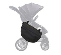 ROMIRUS Insulated Baby Pushchair Organiser, Large Capacity for Baby Essentials, Compact Design Side Sling Stroller Saddle Bag Fits Any Pram - Latest Version More Durable