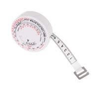 ROMISBABA 1.5m Calculating Tape Measure for Body Fat and Bmi Fitness Waist Measuring Tool Health Tracking Body Measurement Tape