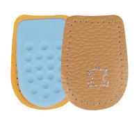 ROMISBABA 1 Pair High Heel Pads Non-Skid Heel Cushions for Women Men, Breathable Latex and Microfiber Leather Inserts, Easy to Clean, Anti-wear Shoe Pads for Sports and Casual Shoes