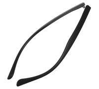 ROMISBABA 1 Pair Universal Glasses Arm Replacement for Eyeglasses and Reading Glasses, Comfortable to Wear Black Tr90 Temple Nonslip Design for Everyday Use