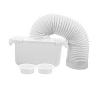 ROMISBABA 1 Set Indoor Dryer Vent Connector Kit for Drum Dryers Durable Efficient Lint Trap Water Collector Easy Installation for Various Drying Machines