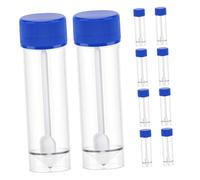 ROMISBABA 10 PCS Medical Plastic Stool Sample Cups Leak for Laboratory Pathology Cytology and Sample Preparation