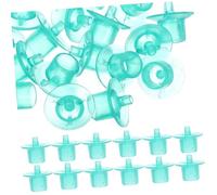 ROMISBABA 100pcs Bee Breeding Cups Green Rearing Cell Bases for Beekeeping Durable Bee Incubation Tools with Smooth Surface Essential Apiculture Equipment for Larvae Grafting and Hive