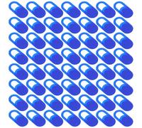 ROMISBABA 100Pcs Dark Blue Adhesive Camera Lens Covers for Phone Laptop Tablet - Ultra-Thin Privacy Webcam Protectors Compatible with PC Devices - Universal Phone Lens Privacy Slide