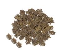 ROMISBABA 100pcs Graduation Cap Charms Mini Tassel Pendants for DIY Jewelry Making Zinc Alloy Bracelets Necklaces Earrings Keychains Craft Supplies