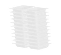 ROMISBABA 100pcs Laboratory Weighing Boats Plastic Measuring Weigh Pans for Chemistry Powder and Liquid Samples with Easy Cleanup and Accurate Measurement