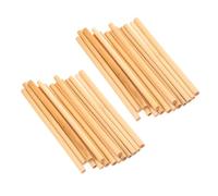 ROMISBABA 100pcs Natural Reed Bee Tubes Nesting Refill for Mason Bee House Pollination and Breeding Supports Garden Orchards Farmlands