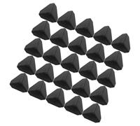 ROMISBABA 100pcs Plastic Carton Packing Corner Guards Black Protective Edge Protectors for Furniture and Box Packaging with Simple Operation for Safe Shipping and Storage
