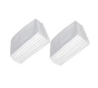 ROMISBABA 100pcs Rabbit Hutch Liner Large Plastic Liner for Small Pets Cage Film Pad Easy to Clean Cage Accessories