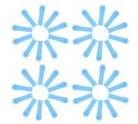 ROMISBABA 100pcs Soft Silicone Ear Wax Cleaner Covers Reusable Replacement Tips for Ear Spoon Comfortable and Sleeves for Personal and Family Earwax Removal Tools