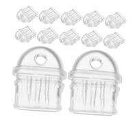 ROMISBABA 100pcs USB C Port Dust Covers Transparent PVC Charging Plug Stoppers Lightweight Phone Charging Port Protectors for Type-c Phones and Tablets Easy Installation and Removal