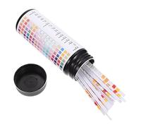 ROMISBABA 100Pcs Water Quality Test Strips Testing for Drinking Water Pools Spas and Aquariums Easy to Use for Ph Hardness and More