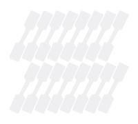 ROMISBABA 100pcs White Writable Cable Labels Paper Tags for Office Use, Self-Adhesive Cord Labels to Help Identify and Manage Computer Cables Efficiently