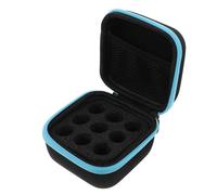 ROMISBABA 10ML Insulin Vial Storage Case with 9 Slots, Blue Compact Insulin Cooler Organizer Box for Travel and Fridge, Portable Diabetic Supplies Protector
