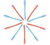 ROMISBABA 10pcs Adult Manual Toothbrushes Large Head Hard Bristles Portable Plastic for Effective Teeth Cleaning at Home Color