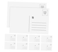 ROMISBABA 10pcs Blank Greeting Cards for Custom Postcards Writable Cards for Love Gratitude Support for All Occasions Coated Paper for Smooth Writing