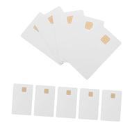 ROMISBABA 10pcs Blank White Atc Ic Cards Memory Access Control System Replacement Cards for Hotel School Community Security with Material