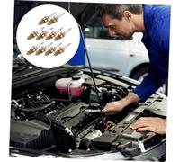 ROMISBABA 10pcs Engine Spark Plugs for Gasoline Generators and Lawn Equipment Replacement Nozzles Stroke Agricultural Machines Easy Installation and Portable Use
