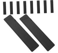 ROMISBABA 10pcs Fountain Pen Case Decorative Pencil Sleeve Pu Leather Pen Bag Nurse Pouch for Notebook Pocket Protectors
