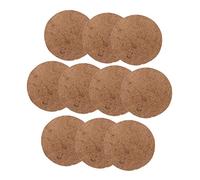 ROMISBABA 10Pcs Natural Palm Pigeon Nest Mats Durable Practical Bird Nest Accessories for Cozy and Comfortable Nesting for Pigeons and Pet Birds