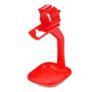 ROMISBABA 10Pcs Poultry Drinking Cups with Curved Arm for Chickens Ducks Pigeons Farm Water Dispensers for Multiple Birds Cost Large Capacity Cups for Poultry Feeding