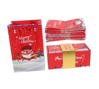 ROMISBABA 10pcs Red Folding Pop-up Explosion Present Boxes Set Bag for Christmas Party Candy Containers and Birthday Surprise Packaging
