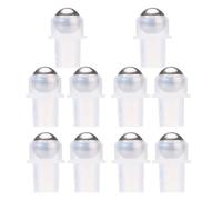 ROMISBABA 10pcs Roller Ball Inserts Replacement Rollers Balls for Perfume Bottles, Made of Steel and Plastic, Leakproof Design for Convenient DIY Production with Lip Oil and Essential Oil