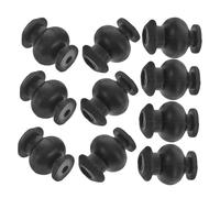 ROMISBABA 10pcs Silicone Shock Absorber Balls for Rc Quadcopter Camera Mount Vibration Damper Rubber Balls for Enhanced Flight Stability Smooth Drone Operation Vibration Dampers