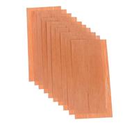 ROMISBABA 10pcs Spanish Cedar Sheets for Humidors Thick Fragrant Cedar Chips for Cigar Box Moisture Control and