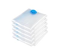 ROMISBABA 10pcs Vacuum Compress Bags Space Saving Storage Organizer for Clothes Quilts Duvets Sealed Storage Pouches with Foldable Design for Travel and Home Use