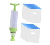 ROMISBABA 10pcs Vacuum Compression Bags for Printer Filament with Hand Pump Sealed Storage Bags for Abs Pla Petg Filament Dry Protection