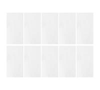 ROMISBABA 10pcs White Adhesive LED Lamp Diffuser Sheets 50um Soft Light Diffuser Film for Ceiling Lights Indoor Lighting Strip Diffusion Stickers