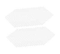 ROMISBABA 120pcs Washable Self-Adhesive Garment Labels Blank Clothing Name Tags No Iron Laundry Accessories for School Home Office Organization