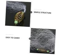 ROMISBABA 12pcs Fishing Cast Net with Adhesive Mesh and Explosive Hooks for Freshwater Saltwater Use Stable High Performance Fish Trap Net for Outdoor Fishing Adventures