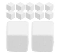 ROMISBABA 12pcs Mineral Block for Reptiles and Crabs, White Mineral for Teeth Grinding and Boosting Immune System, for Reptile Enclosure and Crab Habitat Accessories