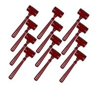 ROMISBABA 12pcs Mini Wooden Judge Gavel for Small Role Play Hammer Realistic Courtroom for Educational Play Costume Accessory and Legal Themed Parties