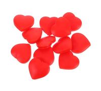 ROMISBABA 12pcs Red Heart Shaped Silicone Tennis Vibration Dampeners Shock Absorbing Racket Dampener for Tennis Players Reduces Vibration and Arm Fatigue Enhances Control and Precision