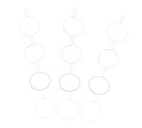 ROMISBABA 12pcs Women Double Layer Waist Chain Metal Body Jewelry Comfortable Lightweight Belly Chain for Summer Beach Parties and Daily Wear Enhancing Feminine Curves