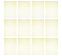 ROMISBABA 12Pcs Yellow PVC Lighting Gel Filters 0.3Mm 210×297Mm for Photography Light Diffuser and Studio Lighting Accessories